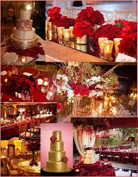 Pin By Pearl Braddy On Wedding Reception Gold Wedding Theme Red Wedding Theme Red Gold Wedding