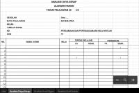 Download format daya serap kurikulum. Contoh Format Analisis Daya Serap Siswa Onpos