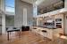 Open Concept High Ceiling Kitchen