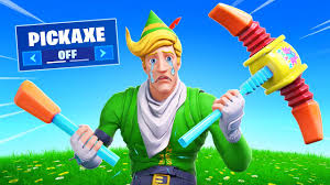 There's a few challenges to unlock the back bling and pickaxe. No Pickaxe Challenge Crazy Youtube