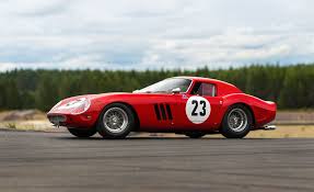 Gasoline (petrol) engine with displacement: 1962 Ferrari 250gto Sets World Record For Auction Price