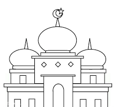 Rasulullah nabi muhammad adalah tokoh utama di agama islam. 40 Gambar Untuk Mewarnai Masjid Terbagus Lingkar Png