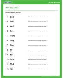 Worksheet for grade 2 rhyming words matt norlander s weekly notebook also has details. Pin On Education At Home
