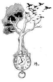 Maybe you would like to learn more about one of these? Tree Clock Ravens By Miketooch Grandfather Clock Tattoo Grandfather Tattoo Clock Tattoo