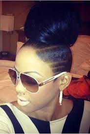 Bun With No Sides Love This Shaved Side Hairstyles Hair Styles Hair