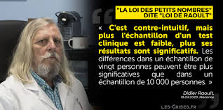 Il poursuit comme don quichotte un ennemi d'autant plus surpuissant qu'il est invisible. Didier Raoult Les Graves Manipulations Scientifiques Par Olivier Berruyer