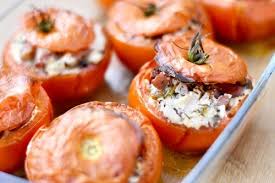 Tomates Farcies Au Chevre Chaud Recette Recette Tomates Farcies Recettes De Cuisine Tomates Farcies