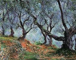 Bois D Oliviers A Bordighera C Monet W 872 Monet Paintings Claude Monet Paintings Artist Monet
