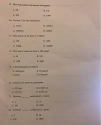 Solved How Many Grams Are There In A Kilogram 28 128 454 Chegg Com
