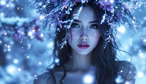 Beautiful Girl And Winter Atmosphere Background Photo, Girl Background,  Girl And Winter Bakcground, Christmas Background Background Image And  Wallpaper for Free Download