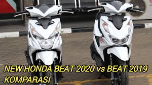 New Honda Beat 2020 Vs Beat 2019 Youtube