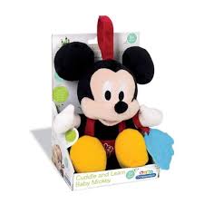Mickey Mouse Baby Toy Cuddle Learn Talking Singing Plush Toy New Boxed Tv Movie Character Toys Toys Games