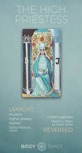 High Priestess Tarot Card Meanings Biddy Tarot Biddy Tarot Biddy Tarot Cards Tarot Card Meanings