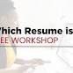 Calhoun County Workshop: Which Resume is Best? event image