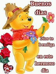 Buenos Dias Winnie The Pooh Pooh Disney Characters