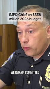 IMPD Receives $358 Million Boost for 2026 Budget
