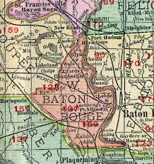 Check out our baton rouge map selection for the very best in unique or custom, handmade pieces from our wall decor shops. West Baton Rouge Parish Louisiana 1911 Map Rand Mcnally Port Allen Erwinville Addis Brusly Alfords Arboth