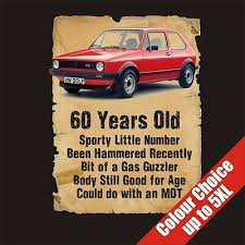 Why is finding gifts for your dad so hard? 60 Year Old Golf Funny 60th Birthday Gift Dad Grandad Him T Shirt S 5xl Ebay