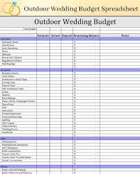 Outdoor Wedding Budget Template Backyard Wedding Budget Etsy Wedding Budget Spreadsheet Budget Wedding Wedding Budget Template