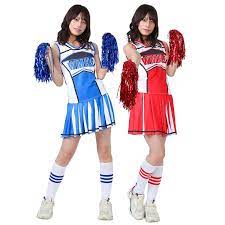 ポンポン付き】チア コスプレ ハロウィン 仮装 チアガール コスチューム チアリーダー 衣装 : e0109 : いいひ Yahoo!ショッピング店  - 通販 - Yahoo!ショッピング