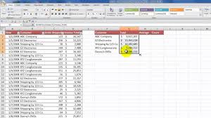 How to make and customize pie charts in excel. How To Create A Summary Report From An Excel Table Youtube