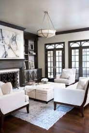 Free shipping for many items! White Wall Black Crown Molding And Baseboards