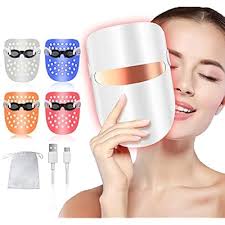 VoveSun Face Mask Light Therapy, Red Blue Amber Oman