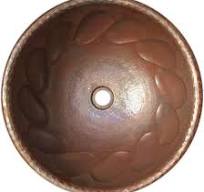 Vintage Round Copper Bathroom Sink – Custom Made Products
