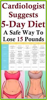 She's got a nice figure to add some more pounds, no doubt! Cardiologist Suggests 5 Day Diet A Safe Way To Lose 15 Pounds 5 Day Diet Lose 15 Pounds Detox Diet