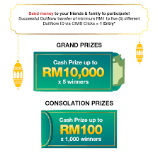 Monthly subscription of rm21.20 per user3. Duitnow Duitraya Campaign Cimb Clicks Malaysia
