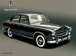 Peugeot 403 Design By Carrozzeria Pinin Farina Of Turin Peugeot 403 Voiture Peugeot