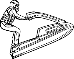 Coloriage Jet Ski A Imprimer Jet Ski Coloriage Ski