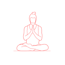 Lotus Pose Padmasana Dimensions Drawings Dimensions Com
