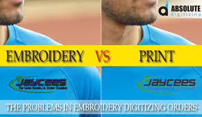 How to digitize a logo for printing. The Problems In Embroidery Digitizing Orders Absolute Digitizing