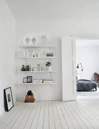 Scandinavian Interior With Light Wood Floors And White Walls Open Shelving Top 10 Tips For Adding Scandinavian Style To Home Minimalism Interior White Rooms