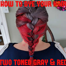 The advanced ionic technology utilizes pure ionic micro pigments for deeper, more intense color deposit. How To Dye Your Hair Two Toned Gray And Red Review Of Ion Color Brilliance Titanium And Manic Panic Wildfire Bellatory