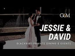 WEDDING at BLACKBIRD PRIVATE DINING & EVENTS for Jessie & David || DJ Hire