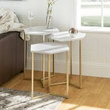 Labounty Frame 3 Piece Nesting Tables Nesting Tables Nesting End Tables Coffee Table