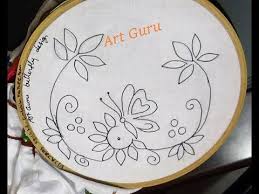 Embroidery Drawing Art Sketch Designs Art Sketches Sketch Design Drawings
