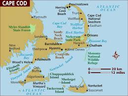 Maps Of Cape Cod Marthas Vineyard And Nantucket