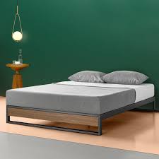 Ellesmere Platform Bed In 2020 Wood Platform Bed Bed Frame Zinus