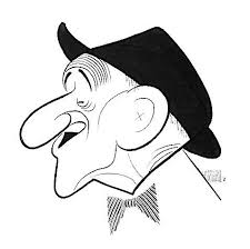 Jimmy Durante By Al Hirschfeld Funny Caricatures Caricature Artist Black And White Drawing