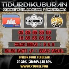 Prediksi Cambodia Minggu 7 Oktober 2018 Prediksi Cambodia Minggu Prediksi Cambodia Prediksi Cambodia Hari Ini Togel Cambodia Oktober September 29 September