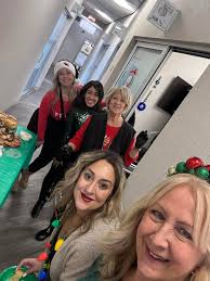 Celebrating Christmas at My Salon suite Totowa! Love my suite sisters !