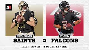 Despite heroic efforts by a handful of players, the falcons dig a deep hole and can't climb out of it. Thanksgiving Day New Orleans Saints Vs Atlanta Falcons Prediction And Preview Athlonsports Com Expert Predictions Picks And Previews