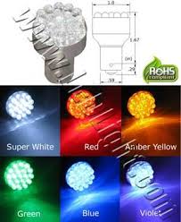 S25 19 Led Bulb 12 Vdc Automotive Ledlight Automotive Led Lights Led Bulb Led Lights