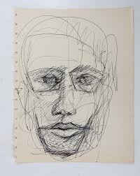 Architecture sketch Monochrome Ink and Pen Abstract