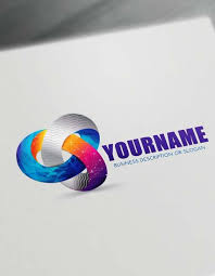 Free 3d Logo Maker Textured Modern 3d Logo Creator 3d Logo Design Logo Maker Innovative Logo