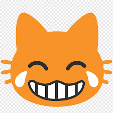 Sevinc Gozyaslari Ile Yuz Emoji Es Anlamli Ve Zit Anlamlilar Emojipedia Noto Yazi Tipleri Hayvan Medya Kedi Gibi Memeli Etobur Turuncu Png Pngwing
