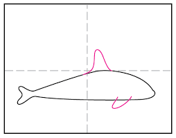 Draw the sea surface and waves. How To Draw A Killer Whale Orca Step By Step Comets Art